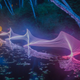 Illustration for article titled Gorgeous Light Pictures Show the Ways People Move Through Water